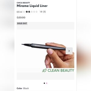 Chica Beauty Mirame Black Liquid Eyeliner